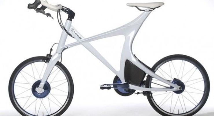Lexus представил концепт гибридного велосипеда