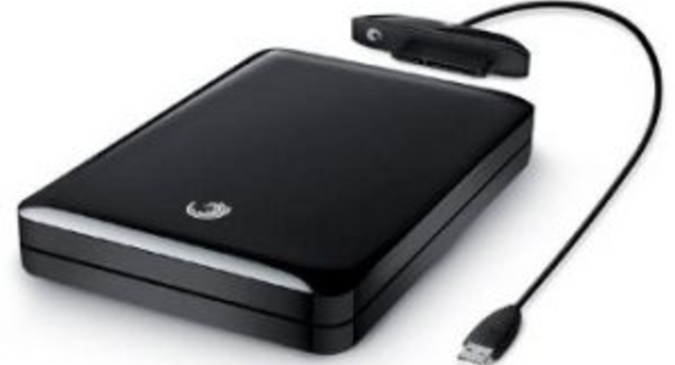 Появился внешний диск объемом 3 терабайта