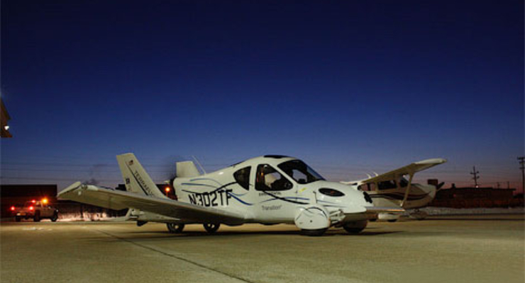 Автомобиль Terrafugia превратили в самолет