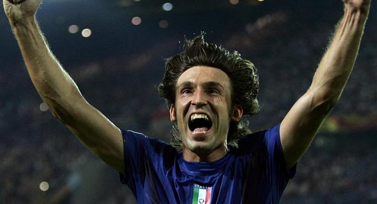 Пирло может выйти на поле против Словакии