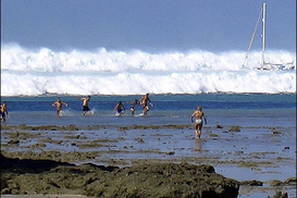 Цунами в Индийском океане смоет прибрежные города?