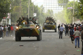 В Киргизии идет гражданская война