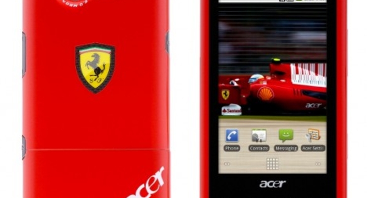 Ferrari и Acer выпустили смартфон