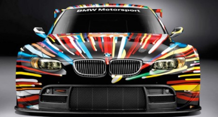 Известный художник разрисовал BMW