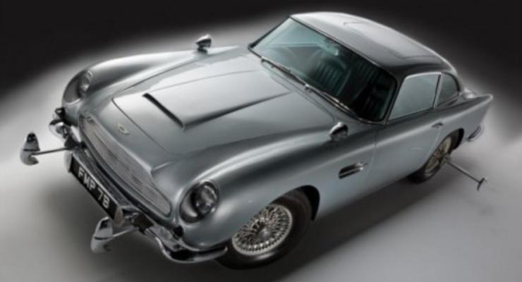 Aston Martin Джеймса Бонда продадут с аукциона