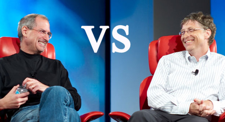 Apple обогнала Microsoft в цене