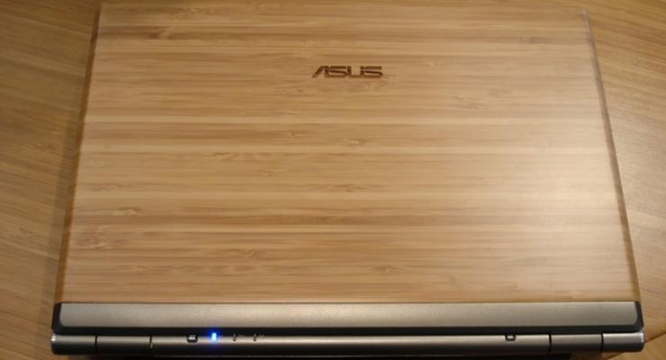 ASUS показал деревянный ноутбук