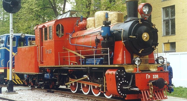 Детская железная дорога открыла сезон