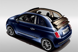 «Джинсовый» кабриолет от Fiat (ФОТО)