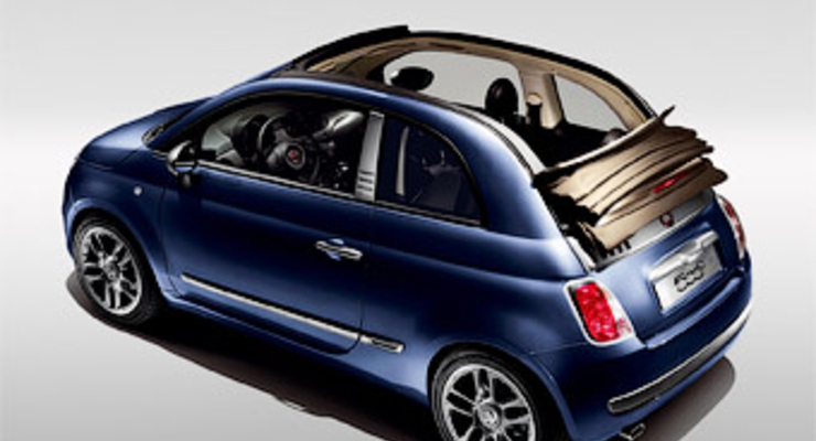 «Джинсовый» кабриолет от Fiat (ФОТО)
