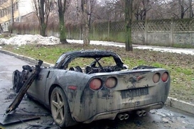 В Киеве участились поджоги авто