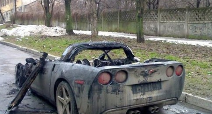 В Киеве участились поджоги авто