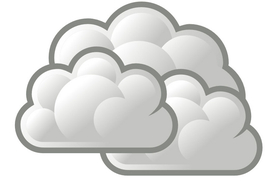 Завтра практически без осадков