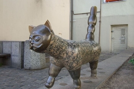 В центре Киева появится скульптура кота