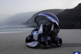 Peugeot показал концепт одноместного автомобиля (фото)