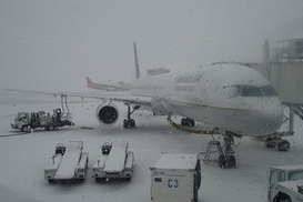 Из-за непогоды несколько украинских аэропортов закрыты