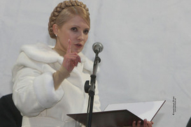 Тимошенко отказалась общаться с журналистами