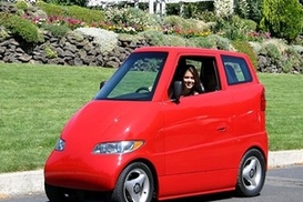 В Детройте представили самый узкий автомобиль в мире (ФОТО)