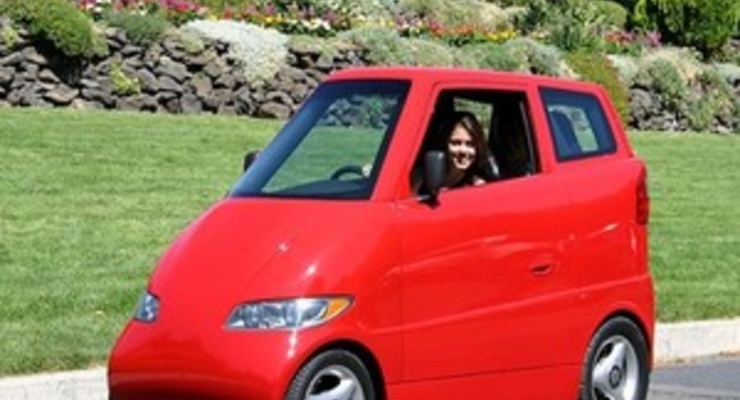 В Детройте представили самый узкий автомобиль в мире (ФОТО)