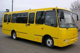 У киевской маршрутки на ходу отлетело колесо