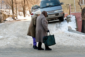Из-за гололеда каждый день 200 киевлян получают травмы