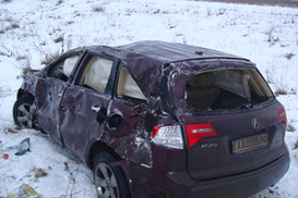 Народный артист Украины попал в ДТП (ФОТО)