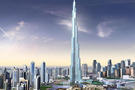 Посетители Burj Dubai застряли в лифте на высоте 430 метров