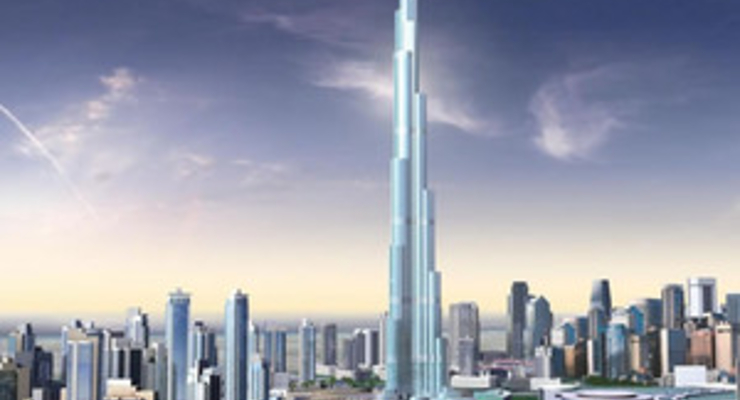 Посетители Burj Dubai застряли в лифте на высоте 430 метров