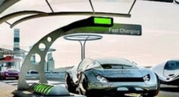 Siemens разрабатывает быструю зарядку аккумуляторов электромобилей (ФОТО)