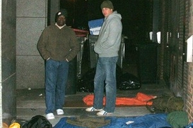 Британский принц заночевал на улице (ФОТО)