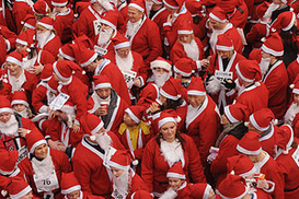 На Новый год будет снежно и умеренно холодно