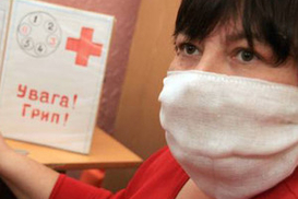 В Ровенской области 55 школьников подхватили «свиной» грипп