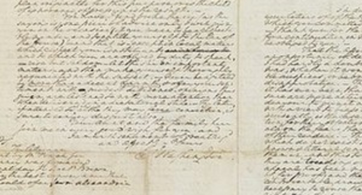 Письмо Джорджа Вашингтона продали за 3,2 миллиона долларов (ФОТО)