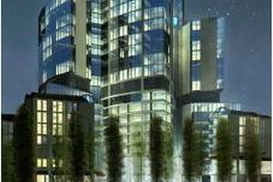 В столице возобновилось строительство 24-этажного отеля Hilton (ФОТО)