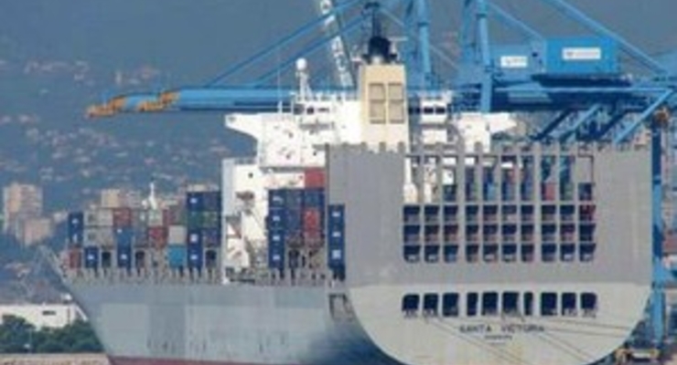 В Азовском море столкнулись два сухогруза