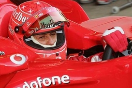 Пассажирское место рядом с Шумахером продали за 30 тысяч долларов