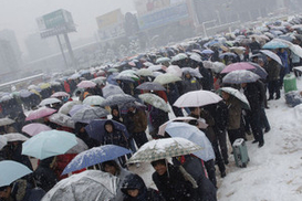 Снегопады нанесли Львову ущерб на 10 миллионов гривен (ФОТО)