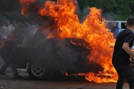 Страшная авария под Киевом: женщина сгорела заживо