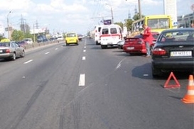 В Киеве на Московском проспекте погиб мужчина