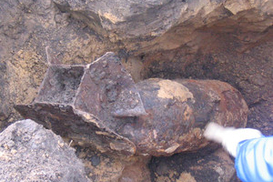 В Крыму на пляже нашли две 500-килограмовые бомбы времен ВОВ