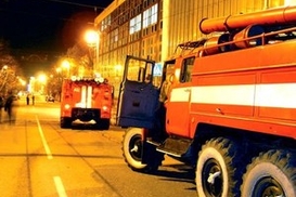 Киевлянам советуют оставаться дома из-за пожара на Бортнической станции аэрации