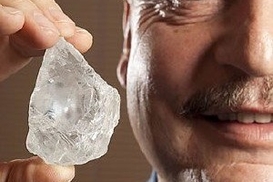 Найден бриллиант весом 507 карат (ФОТО)