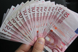 Почем валюта в Одессе (24.09.2009): евро немного подешевел