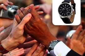 Обама носит часы за 325 долларов (ФОТО)