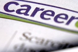 Британец вышел на поиски работы в сендвич-борде (ФОТО)