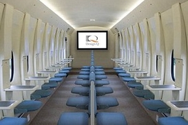 В самолетах будущего пассажиры будут сидеть друг напротив друга (ФОТО)