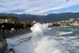 В Крыму объявлено штормовое предупреждение