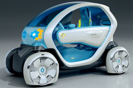 Рено показал на автосалоне свои электромобили (ФОТО)