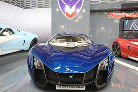 Российский спорткар Marussia показали во Франкфурте (ФОТО)
