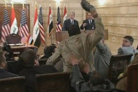 Журналисту, бросившему ботинки в Буша, подарят виллу и богатую невесту (ФОТО)